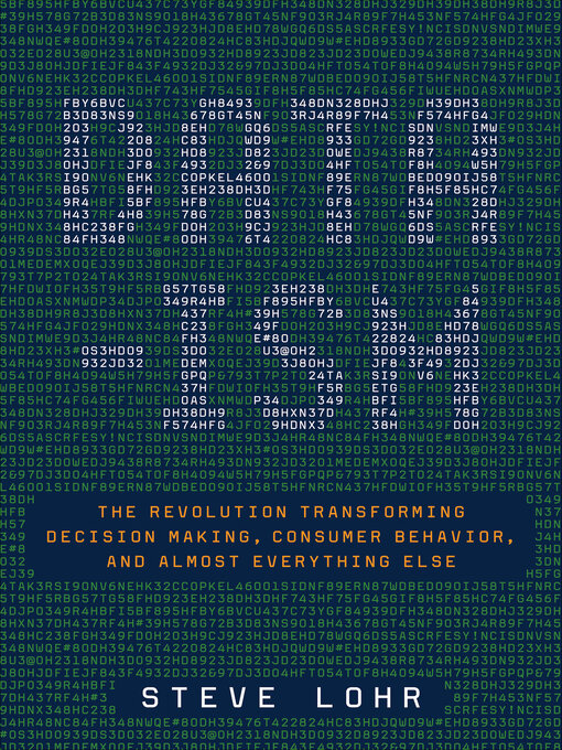 Title details for Data-ism by Steve Lohr - Available